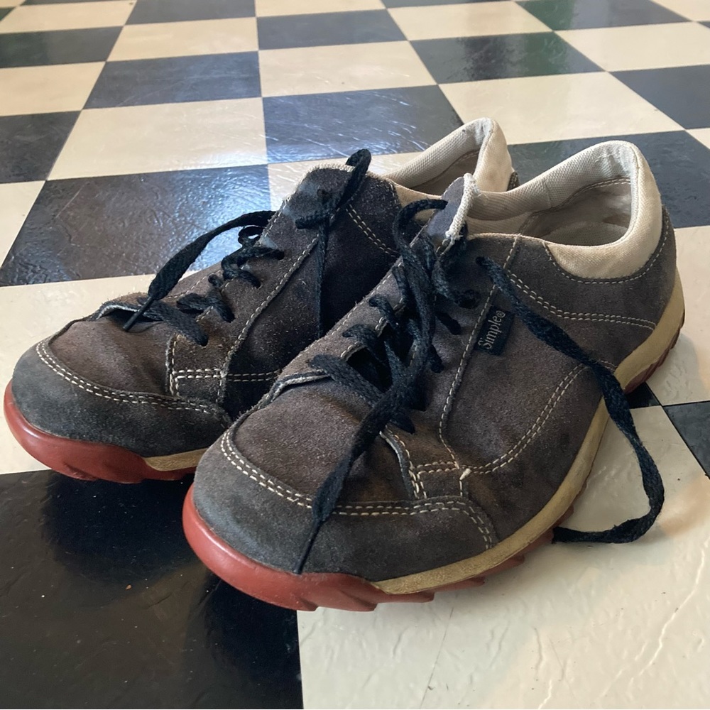 Simple OS Genuine Suede Sneakers